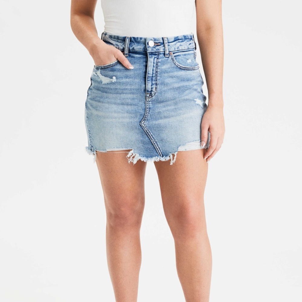 AE mini skirt denim